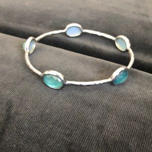 Ippolita 5-stone Wonderland Bangle in Marina